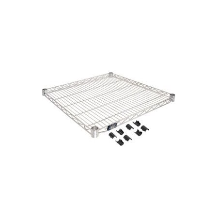 Global Equipment Nexel    S2424C Chrome Wire Shelf 24"W x 24"D 188713K